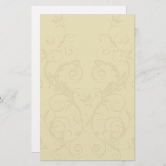 静止したフルーアの天使の彫像 便箋 (正面/裏面)