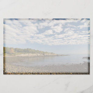 静止したメインの海岸 便箋