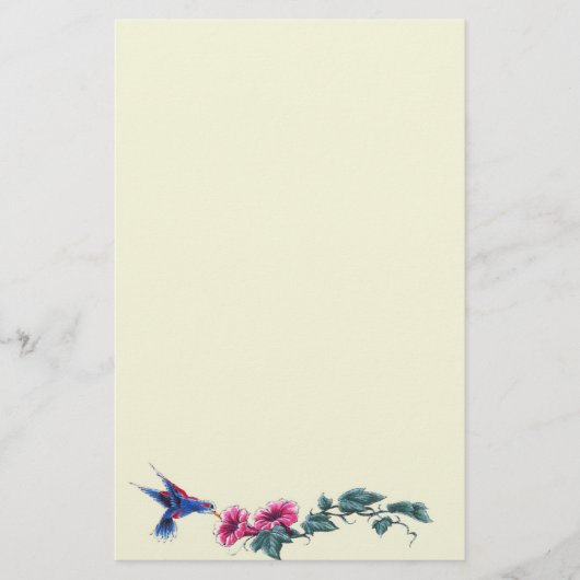 静止したライムの歓喜 便箋 (正面)