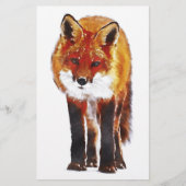 静止した孤孤の筆記用紙 便箋 (正面)