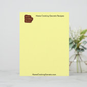 静止した家の料理の秘密のレシピ レターヘッド (スタンド正面)