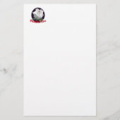 静止した幻影のバラ 便箋 (正面)