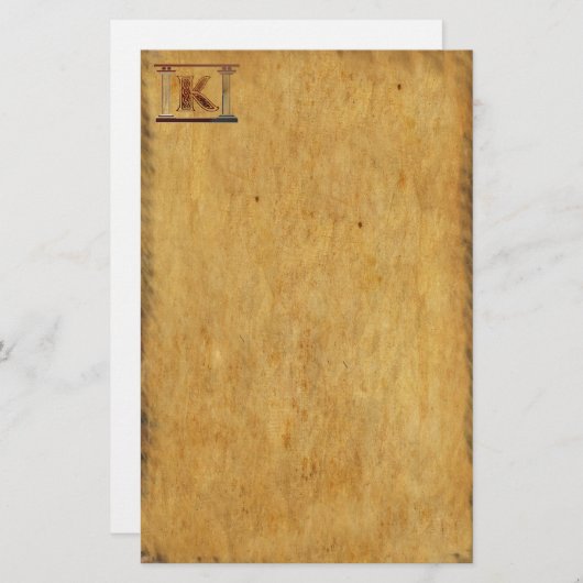 静止した旧世界 便箋 (正面/裏面)