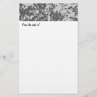 静止した枝 便箋