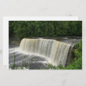 静止した滝 便箋 (正面/裏面)