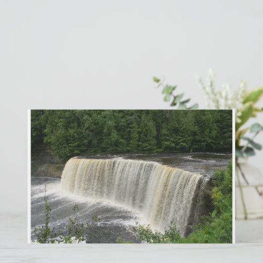 静止した滝 便箋 (スタンド正面)