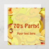 静止した素晴しい70s ノートカード (正面/裏面)