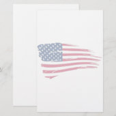 静止した自由 便箋 (正面/裏面)