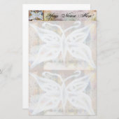 静止した蝶 便箋 (正面/裏面)