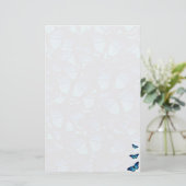 静止した青い蝶 便箋 (スタンド正面)