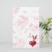 静止した 便箋 (スタンド正面)