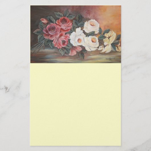 静止した 便箋 (正面)