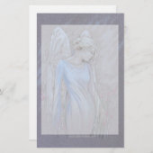 静止した-天使 便箋 (正面/裏面)