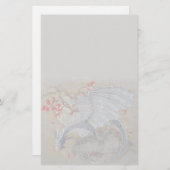 静止した-秋のドラゴン 便箋 (正面/裏面)