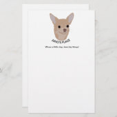 静止したJunoの場所 便箋 (正面/裏面)