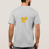 静止しているメンズTシャツ Tシャツ (裏面)