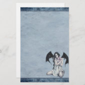 静止している甘い鬼 便箋 (正面/裏面)