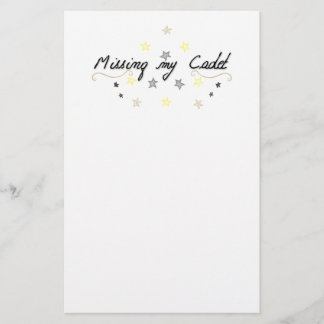 静止している私の士官候補生を恋しく思います 便箋