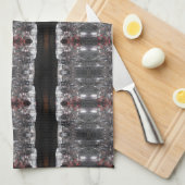 静止しな感じいもの キッチンタオル (四つ折り)