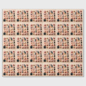 静止コンテンポラリー李の抽象芸術解釈 ラッピングペーパー (フラット)