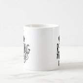静止ナース顔 コーヒーマグカップ (中央)