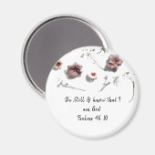 [静止フローラ]ボタン マグネット (正面/裏面)