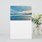 静止時のAdirondackシーン 便箋 (スタンド正面)