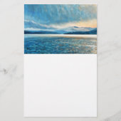 静止時のAdirondackシーン 便箋 (正面)