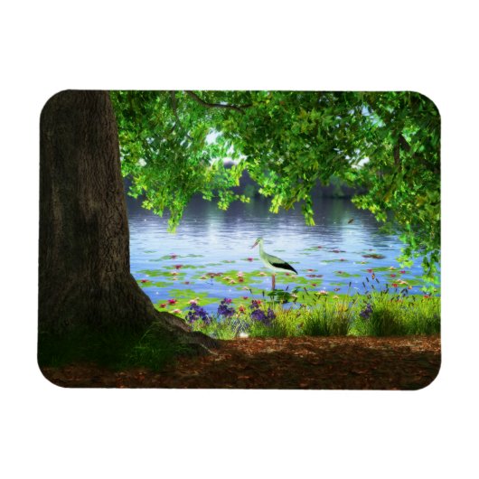 静止水可マグネットの横 マグネット (横)