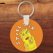 静止病慢性疾患認識度キーリング キーホルダー (裏面)