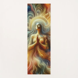 静止賛美状態の ヨガマット