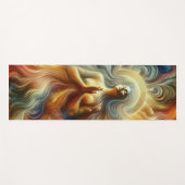 静止賛美状態の ヨガマット (正面(横))