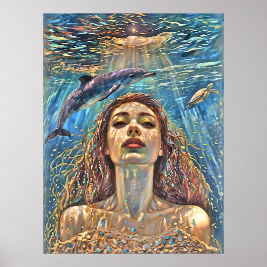 静水の下の「ネレナ」 ポスター (正面)