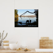 静水の側に ポスター (キッチン)