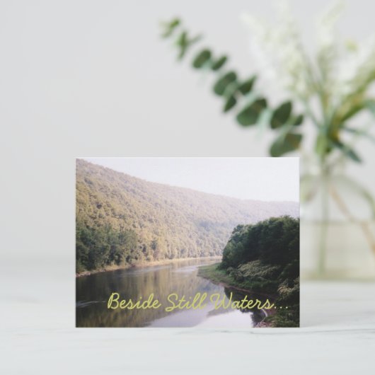 静水の横に ポストカード (スタンド正面)
