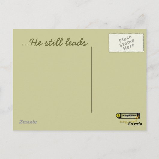 静水の横に ポストカード (裏面)