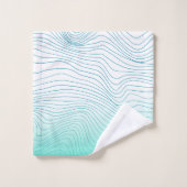 静水波流 バスタオルセット (ウォッシュタオル)