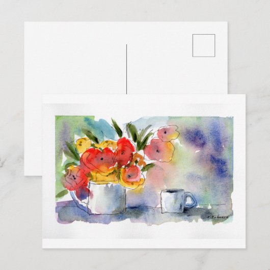 静水色はがき ポストカード (正面/裏面)