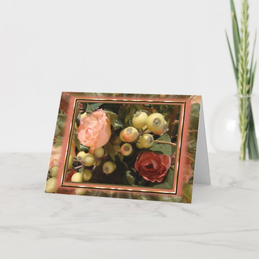 静物カスタマイズの カード (正面)