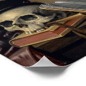 静物付きスカル | ハーメンスティーンウィック ポスター (角)