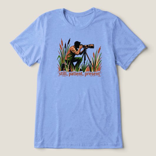 静物写真家 トライブレンドTシャツ (デザイン正面)