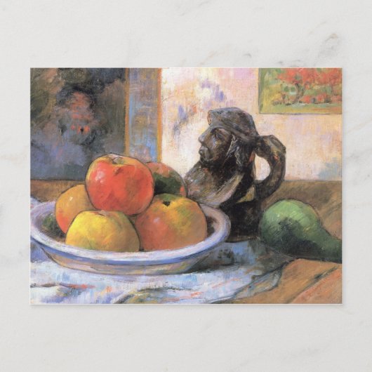静物果実 – Paul Gauguin ポストカード (正面)
