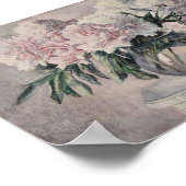 静物牡丹 ポスター (角)