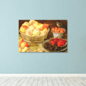 静物生活 キャンバスプリント (インサイチュ (ウッドフロア))