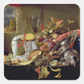 静物生活 スクエアシール (正面)