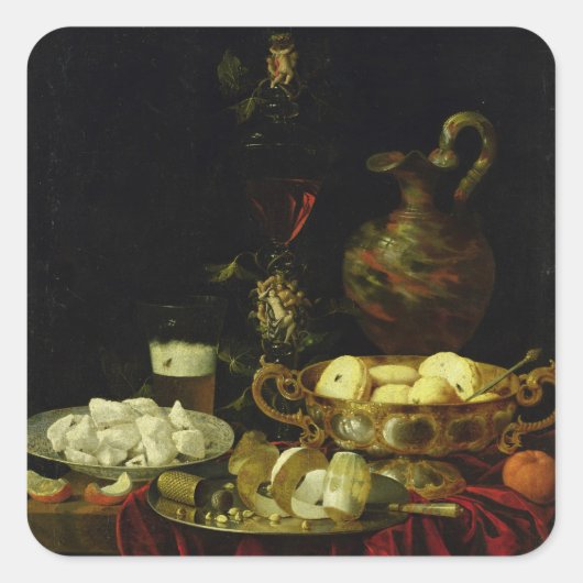 静物生活 スクエアシール (正面)