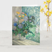 静物生活 | セルゲイ・チコニン カード (黄色い花)