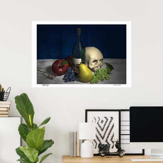 静物生活 ポスター (ホームオフィス)