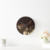 静物生活 ラウンド壁時計 (ホーム)