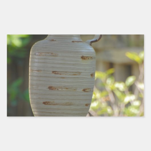 静物生活 長方形シール (正面)